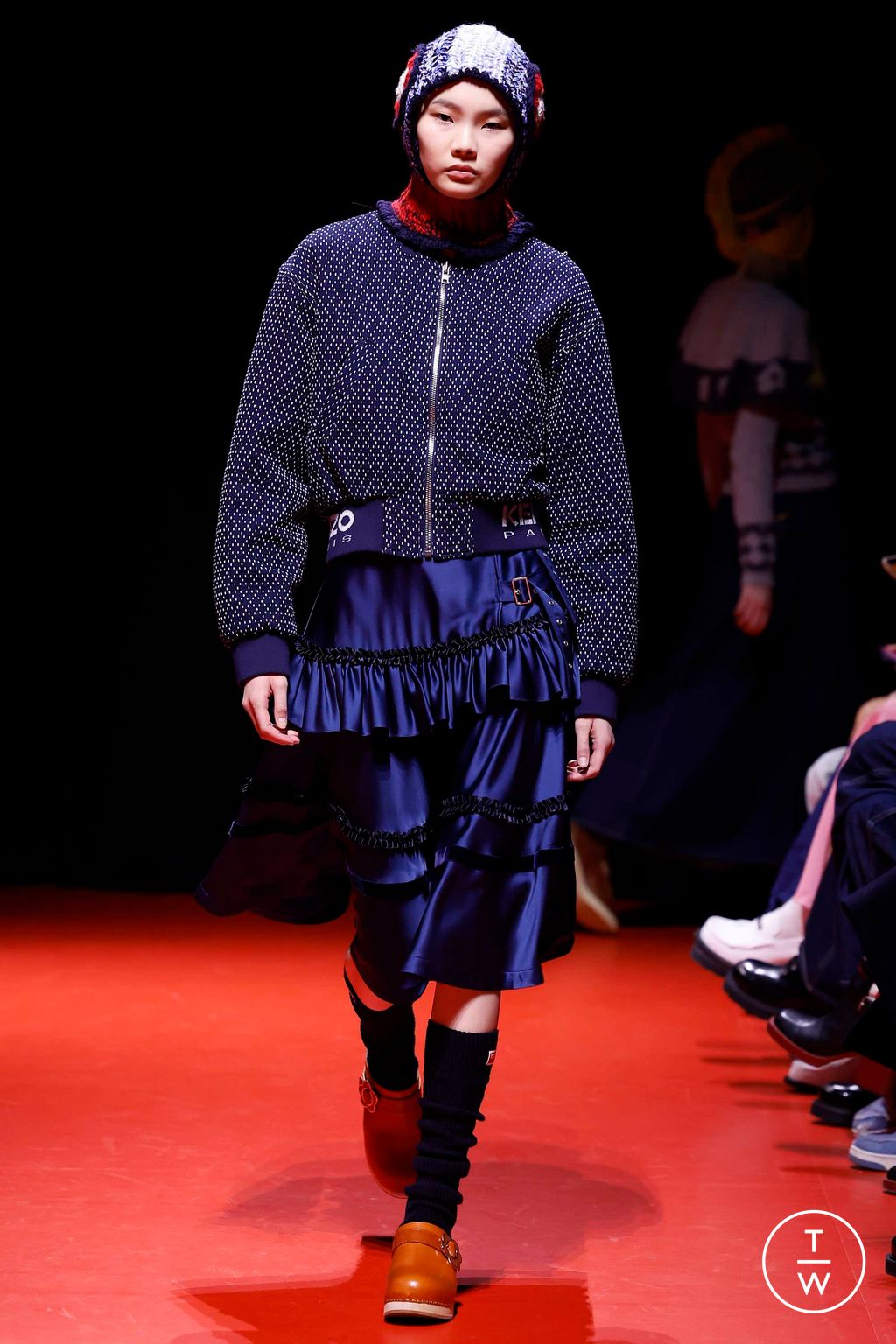 Fashion Week Paris Fall/Winter 2023 look 19 de la collection Kenzo menswear