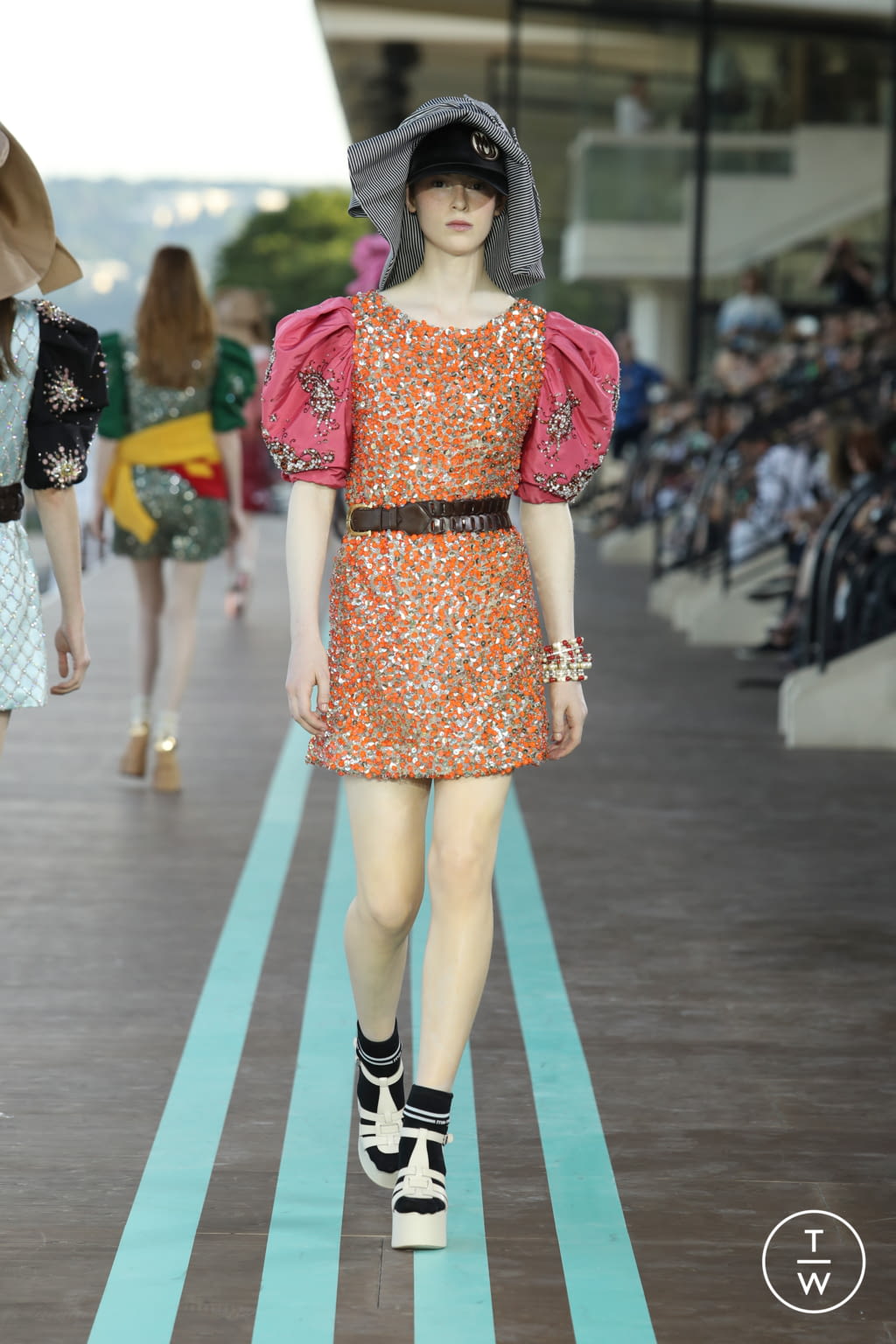 Fashion Week Paris Resort 2020 look 38 from the Miu Miu collection womenswear