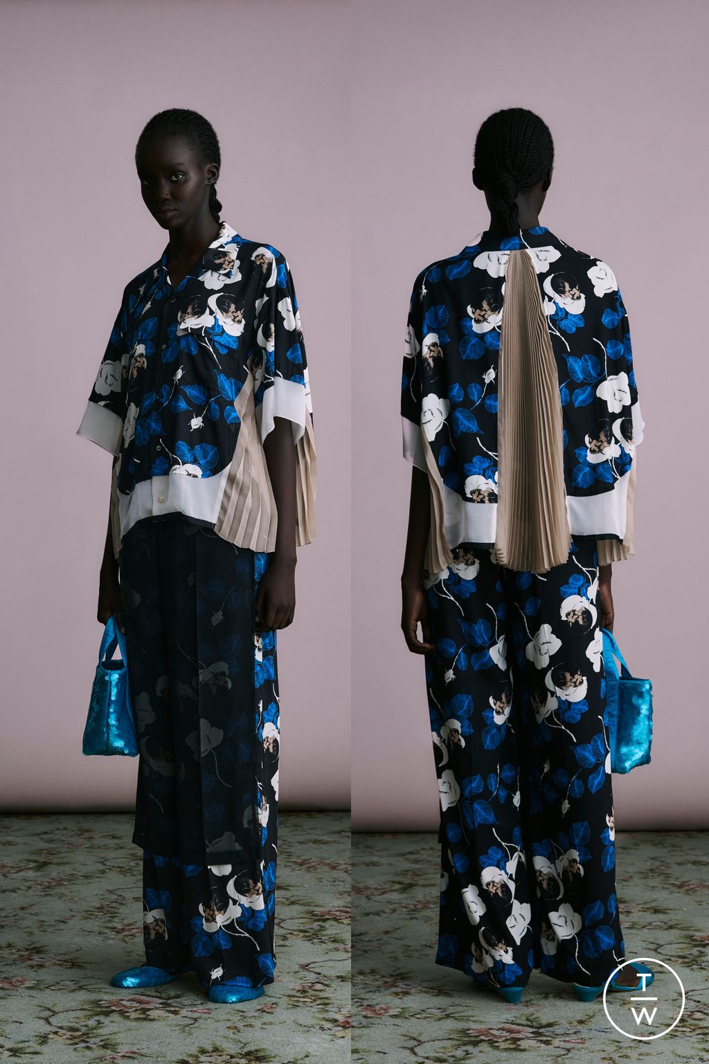 Fashion Week Paris Resort 2026 look 39 from the Undercover collection womenswear