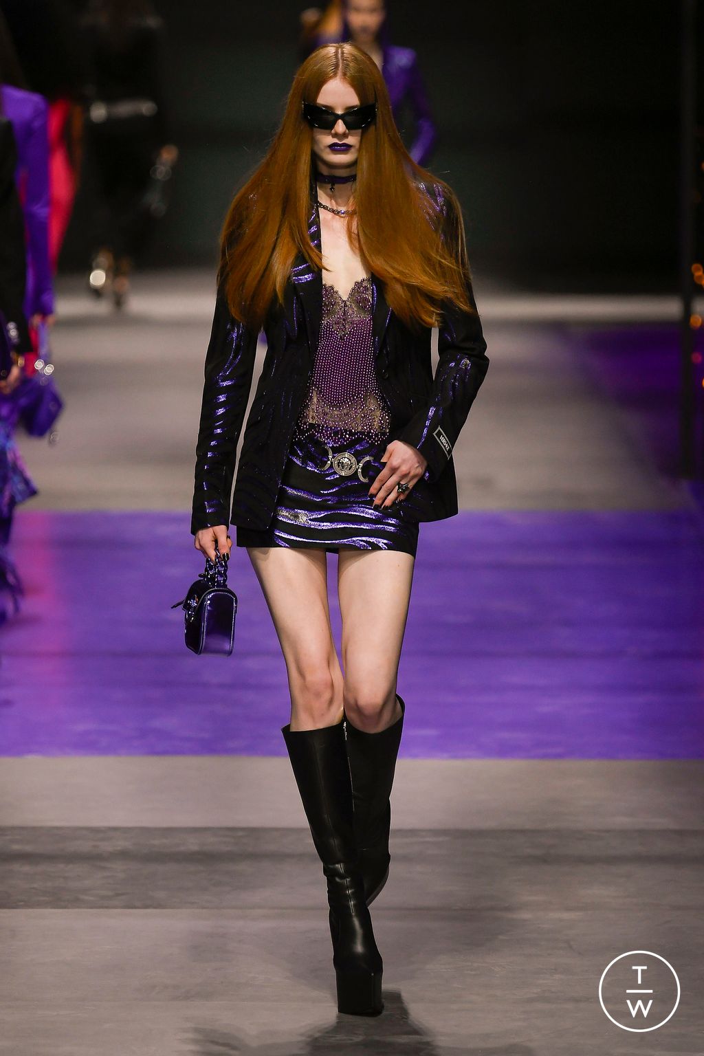 Fashion Week Milan Spring/Summer 2023 look 30 from the Versace collection 女装