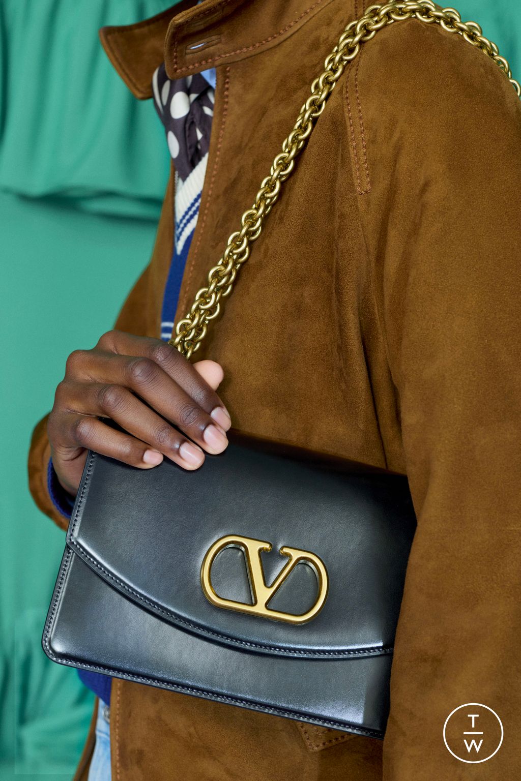 Fashion Week Paris Pre-Fall 2025 look 78 de la collection Valentino womenswear