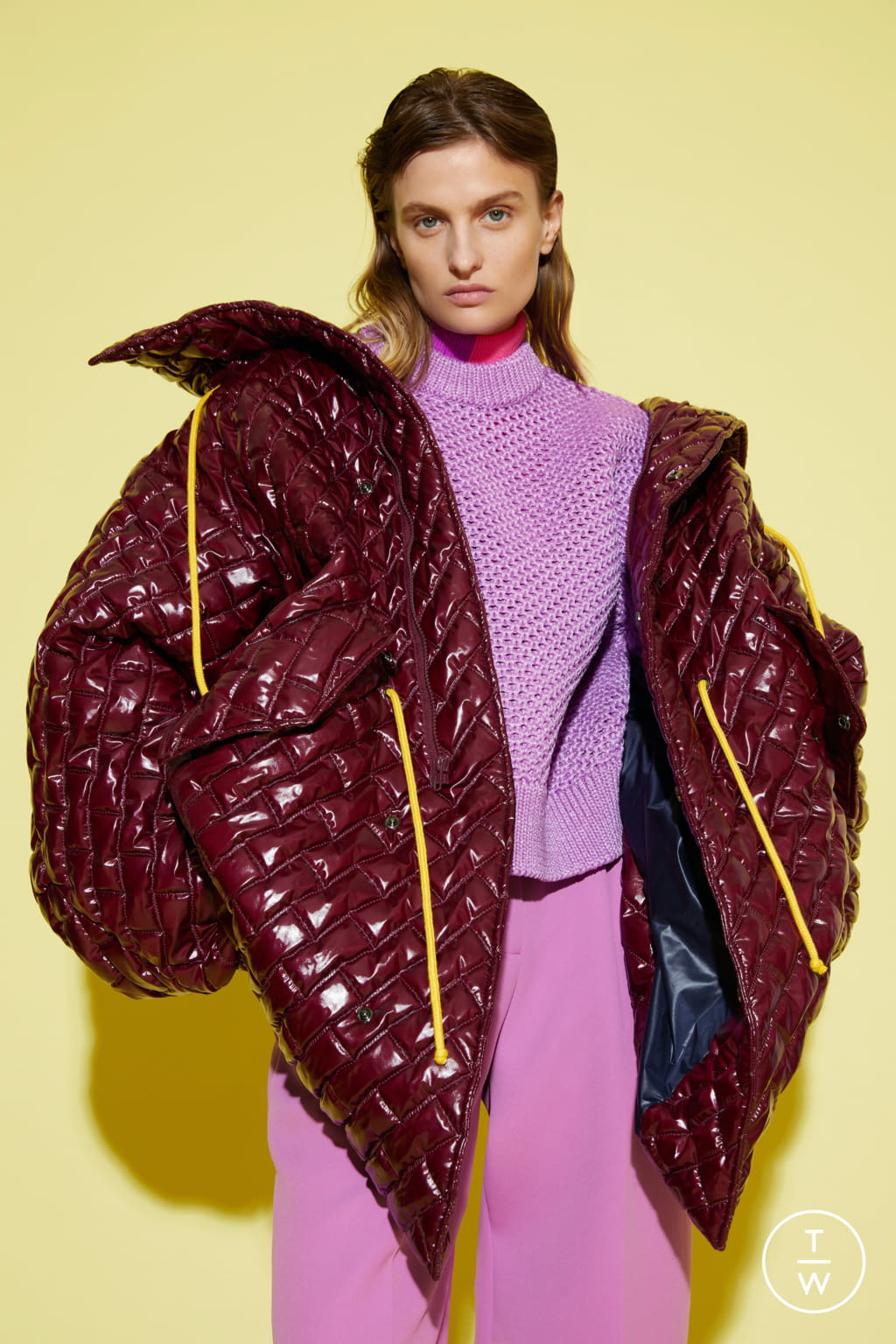 Fashion Week New York Fall/Winter 2021 look 4 de la collection AKNVAS womenswear