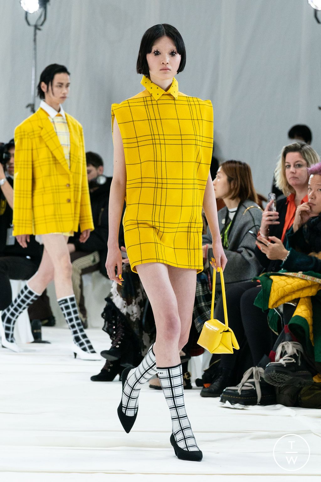 Fashion Week Milan Fall/Winter 2023 look 4 from the Marni collection womenswear