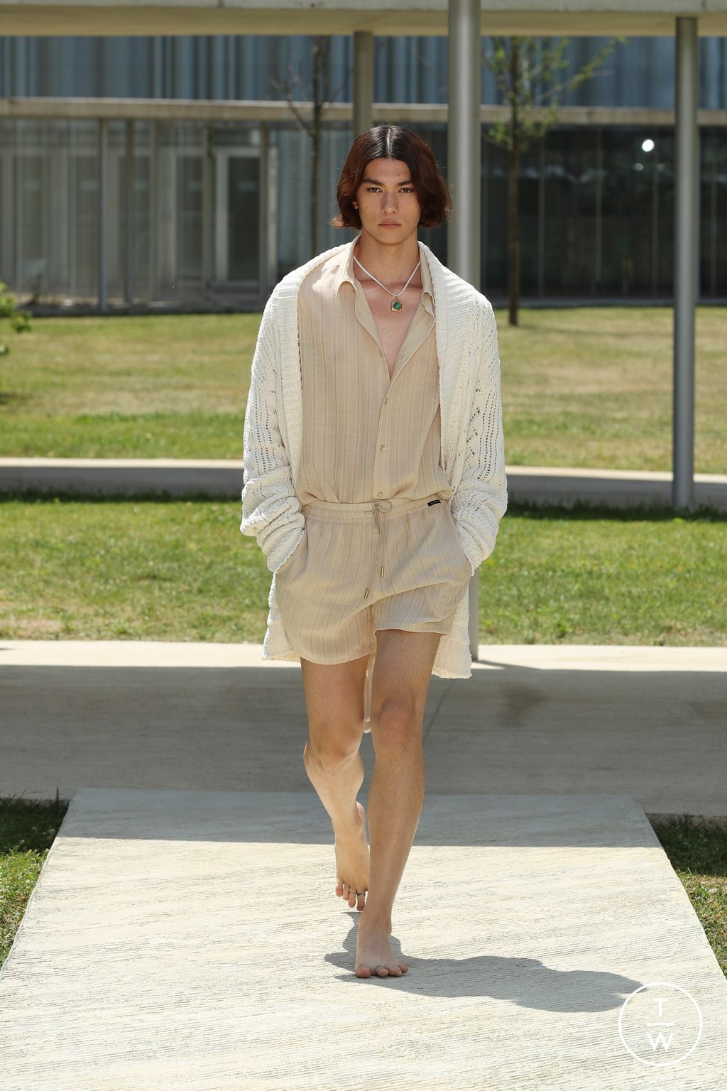 Fashion Week Milan Spring/Summer 2023 look 4 de la collection Etro menswear