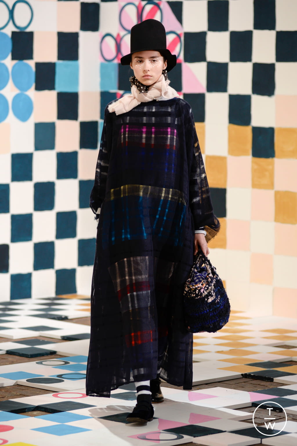 Fashion Week Milan Fall/Winter 2021 look 4 from the Daniela Gregis collection womenswear