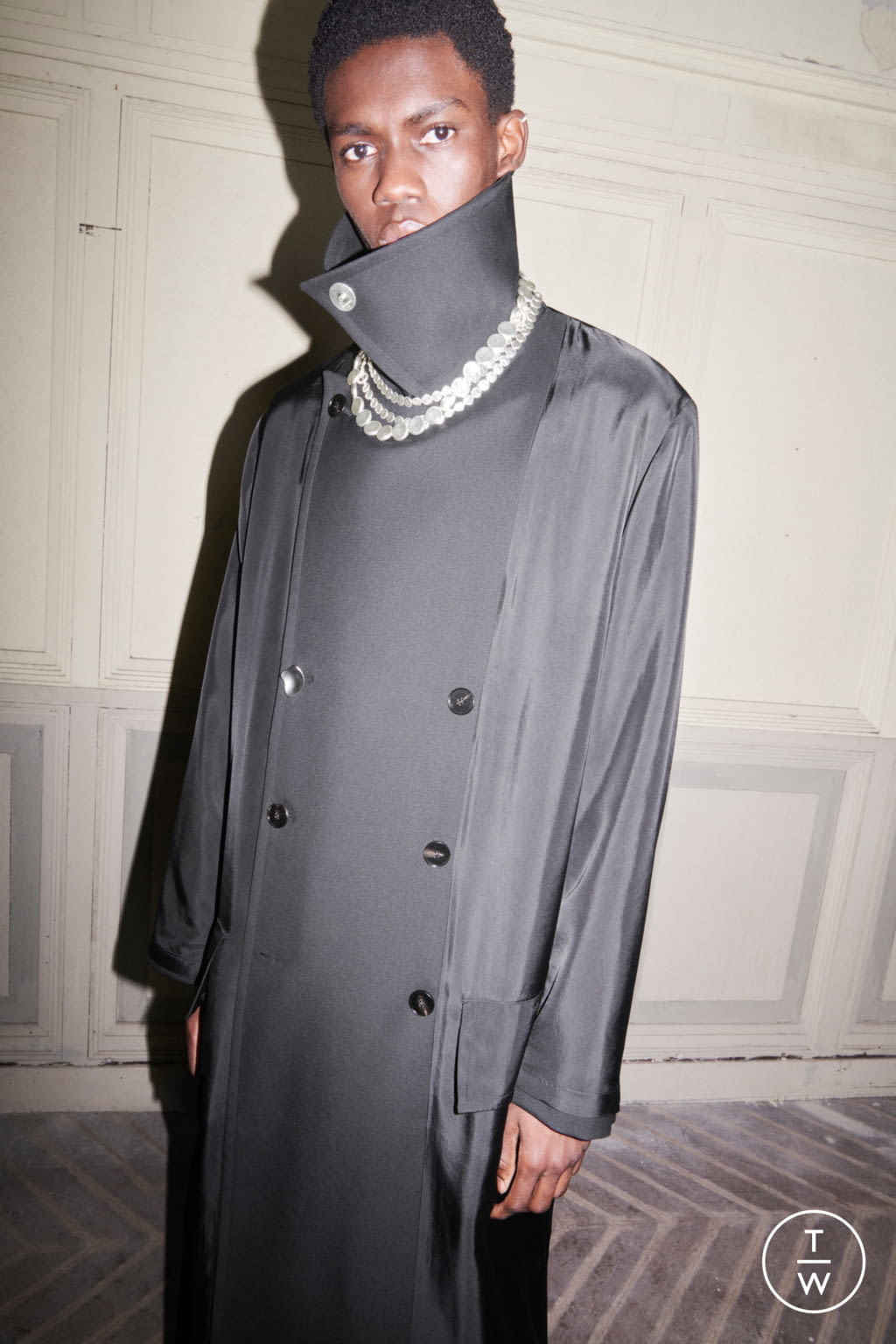 Fashion Week Paris Fall/Winter 2021 look 4 from the Jil Sander collection 男装