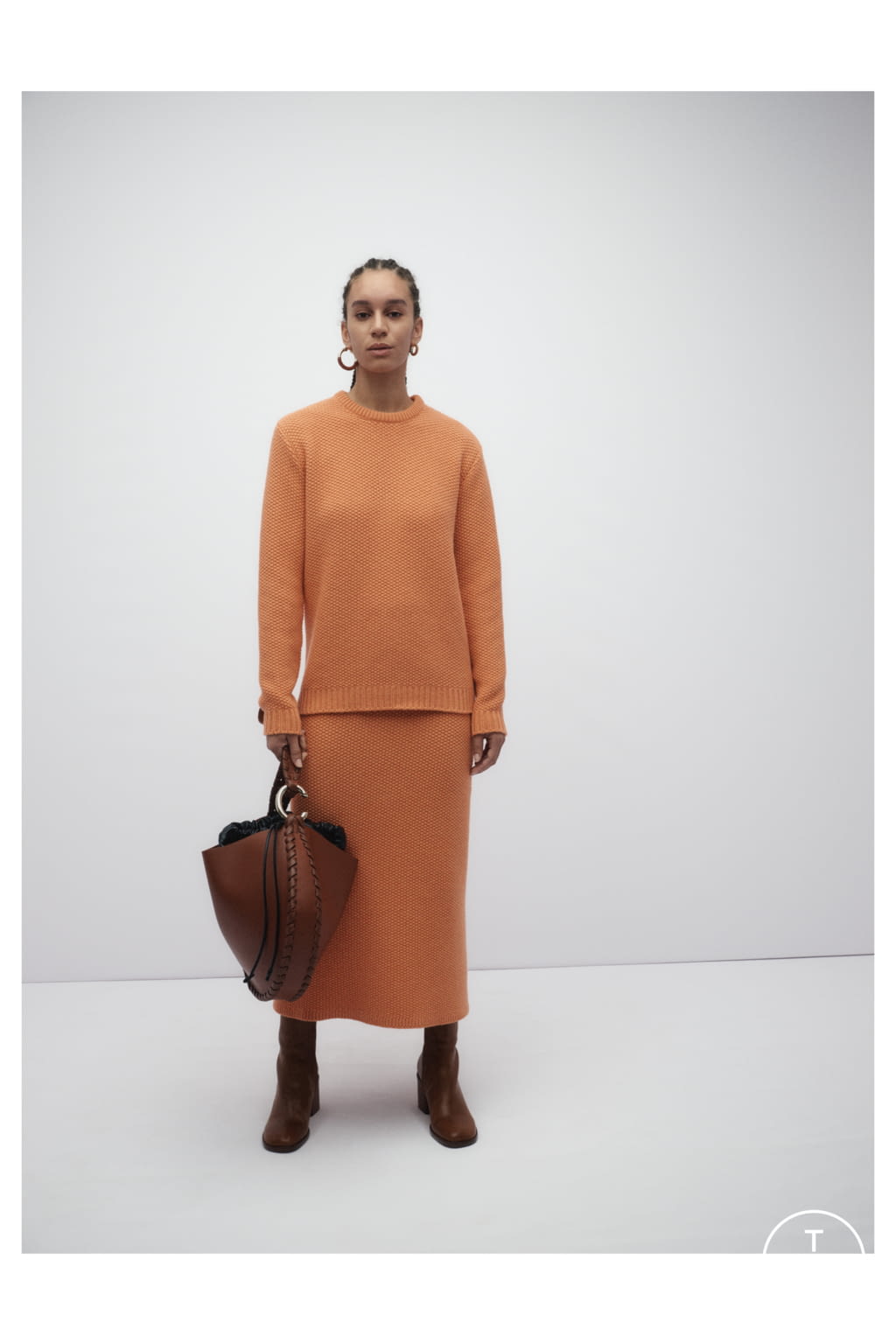 Fashion Week Paris Pre-Fall 2022 look 4 from the Chloé collection 女装