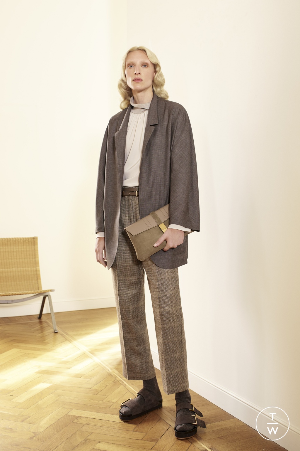Fashion Week Milan Resort 2020 look 4 from the Agnona collection womenswear