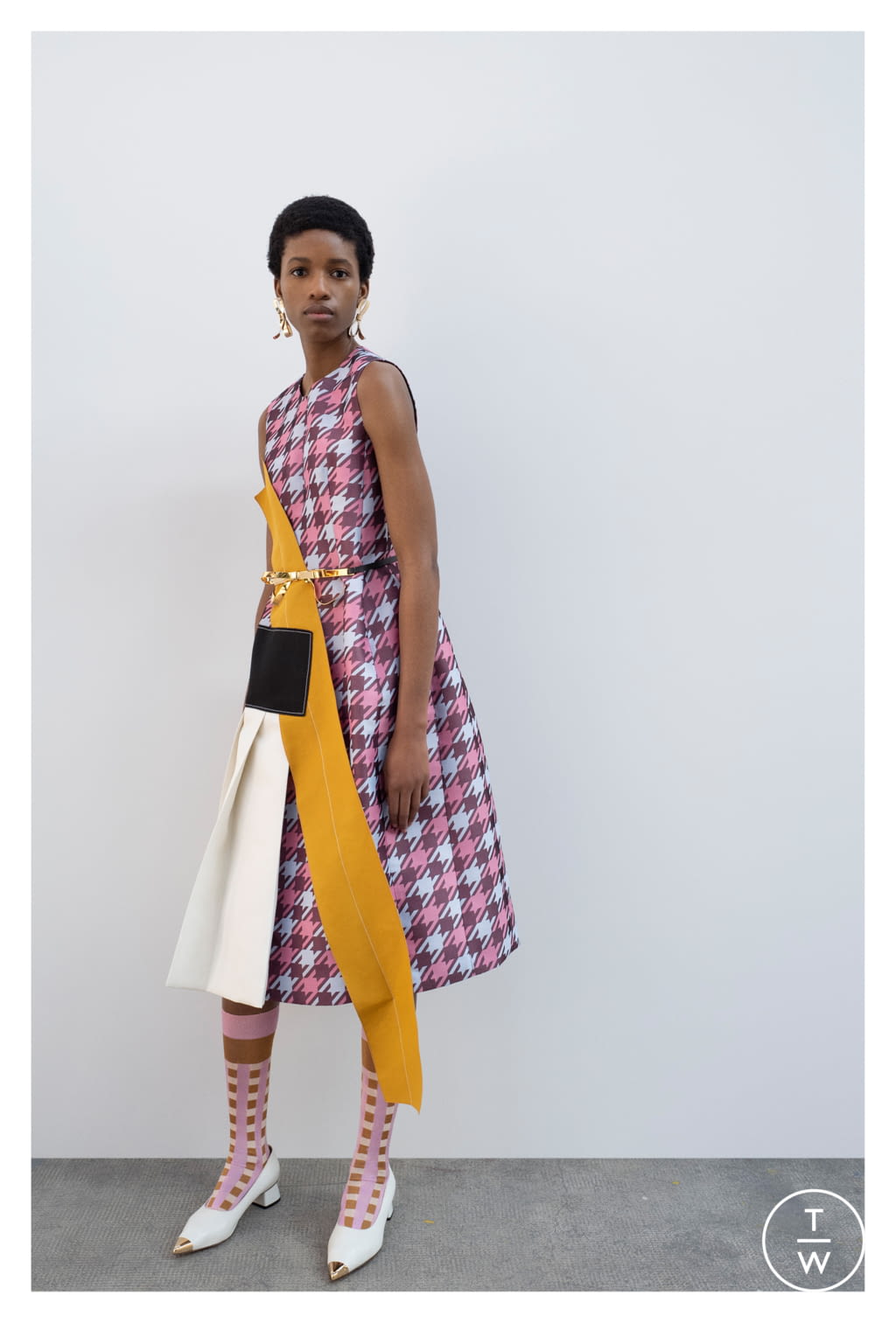 Fashion Week Milan Resort 2019 look 4 de la collection Marni womenswear