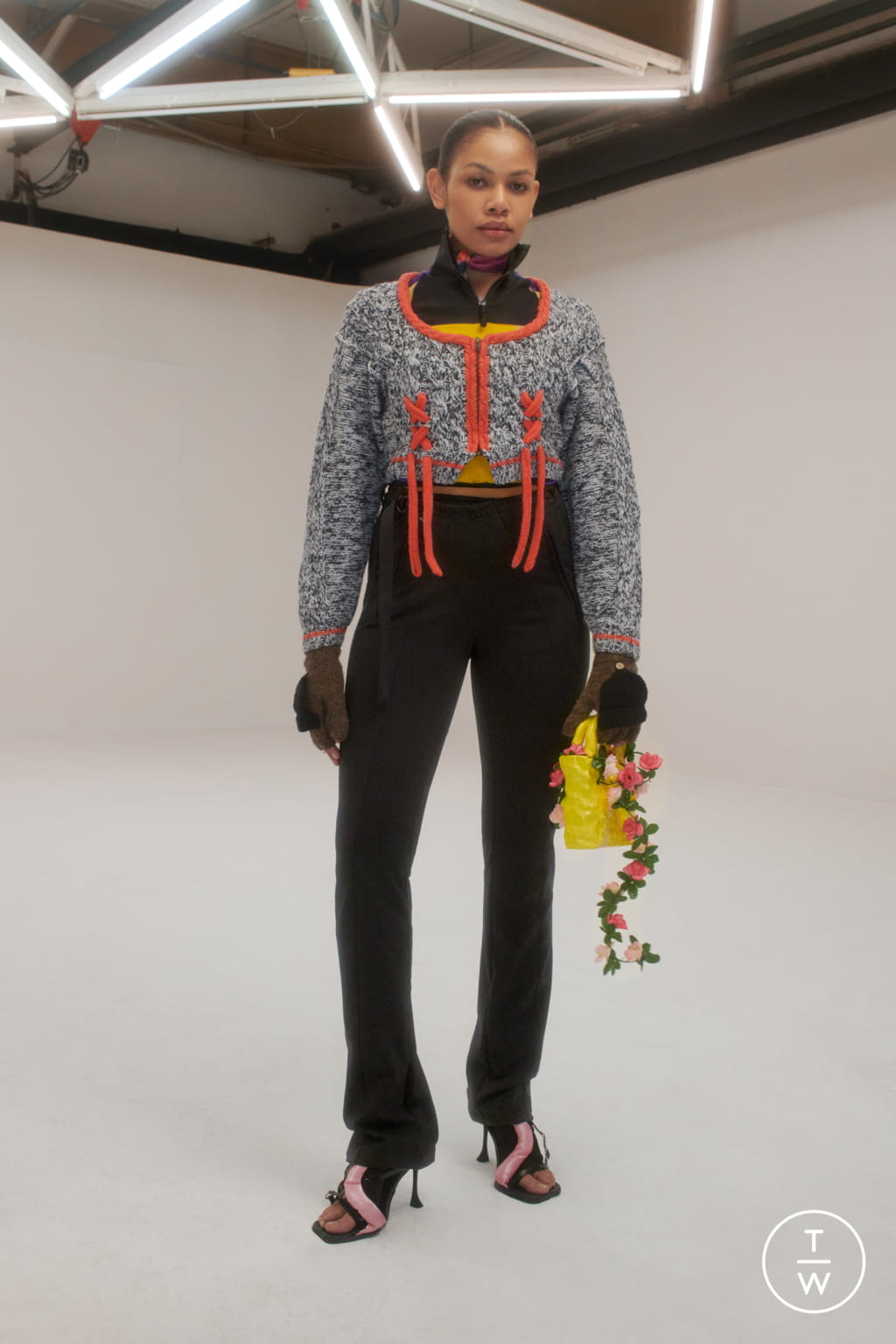Fashion Week Paris Fall/Winter 2021 look 4 from the Ottolinger collection womenswear