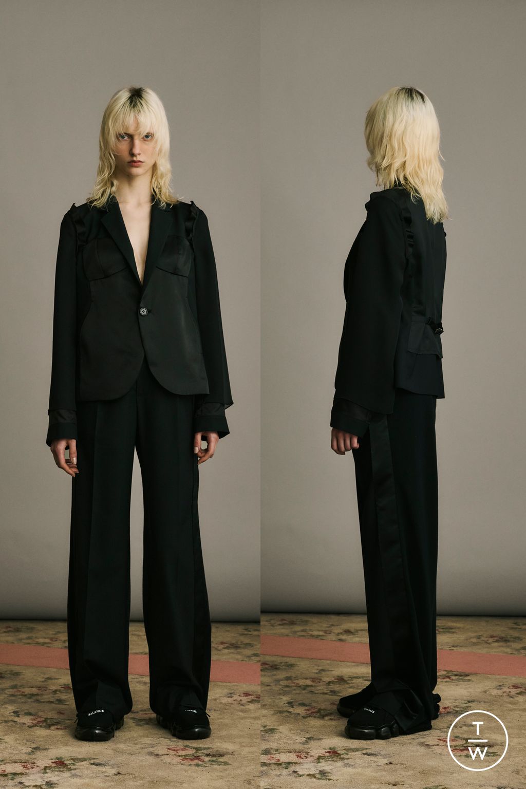 Fashion Week Paris Resort 2026 look 40 from the Undercover collection womenswear