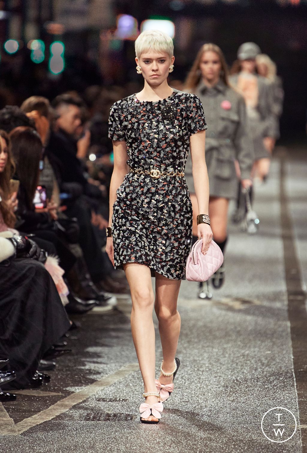 Fashion Week Paris Pre-Fall 2024 look 40 de la collection Chanel womenswear