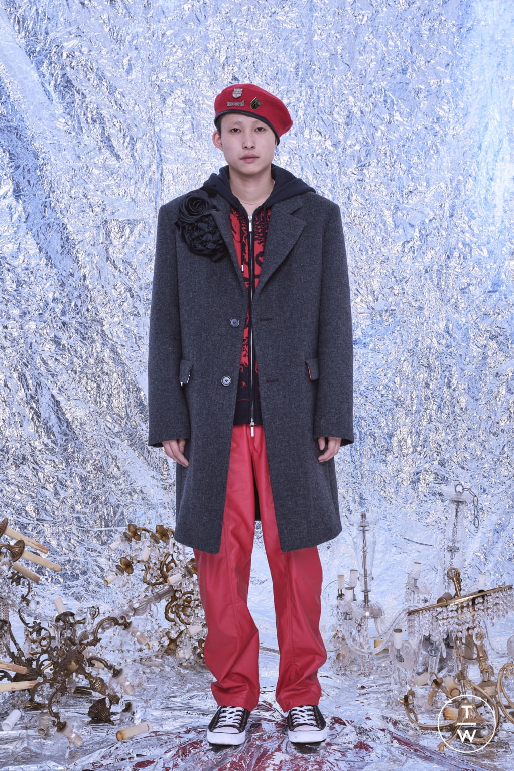 Fashion Week Paris Pre-Fall 2020 look 40 from the Koché collection 女装