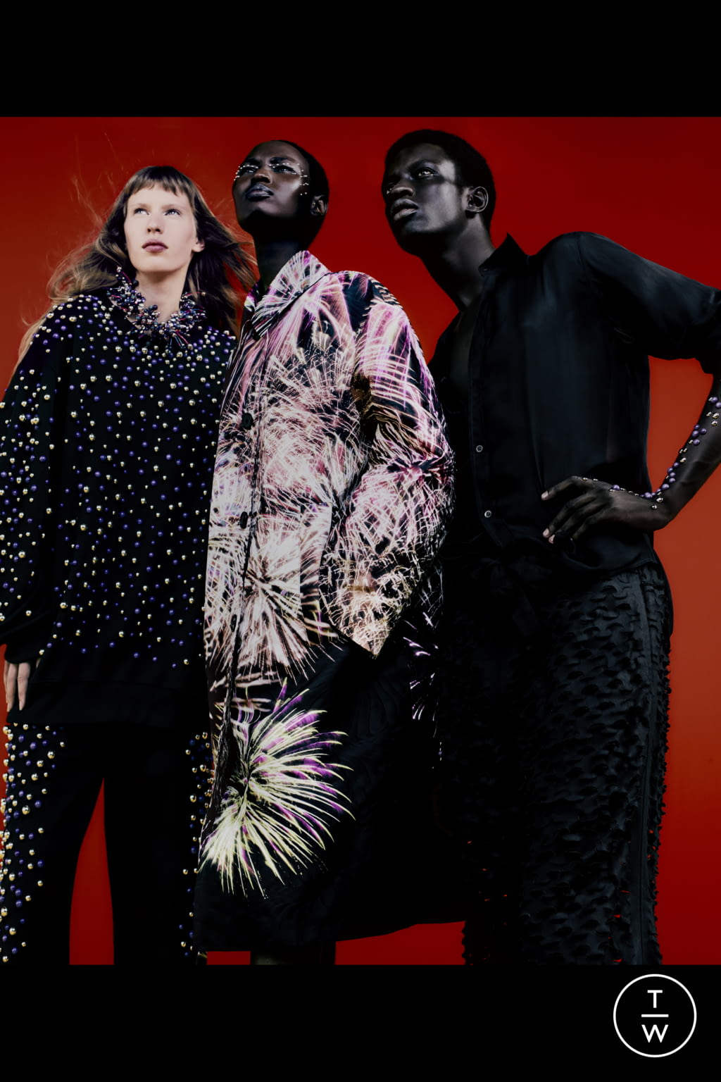 Fashion Week Paris Spring/Summer 2022 look 40 from the Dries Van Noten collection womenswear