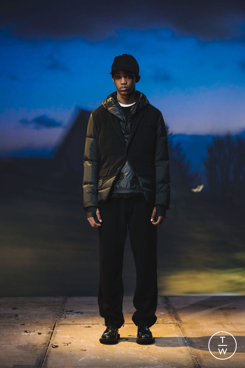 Fashion Week Paris Fall/Winter 2024 look 41 from the Undercover collection menswear