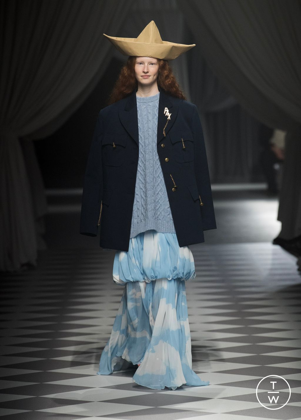 Fashion Week Milan Fall/Winter 2024 look 41 de la collection Moschino womenswear