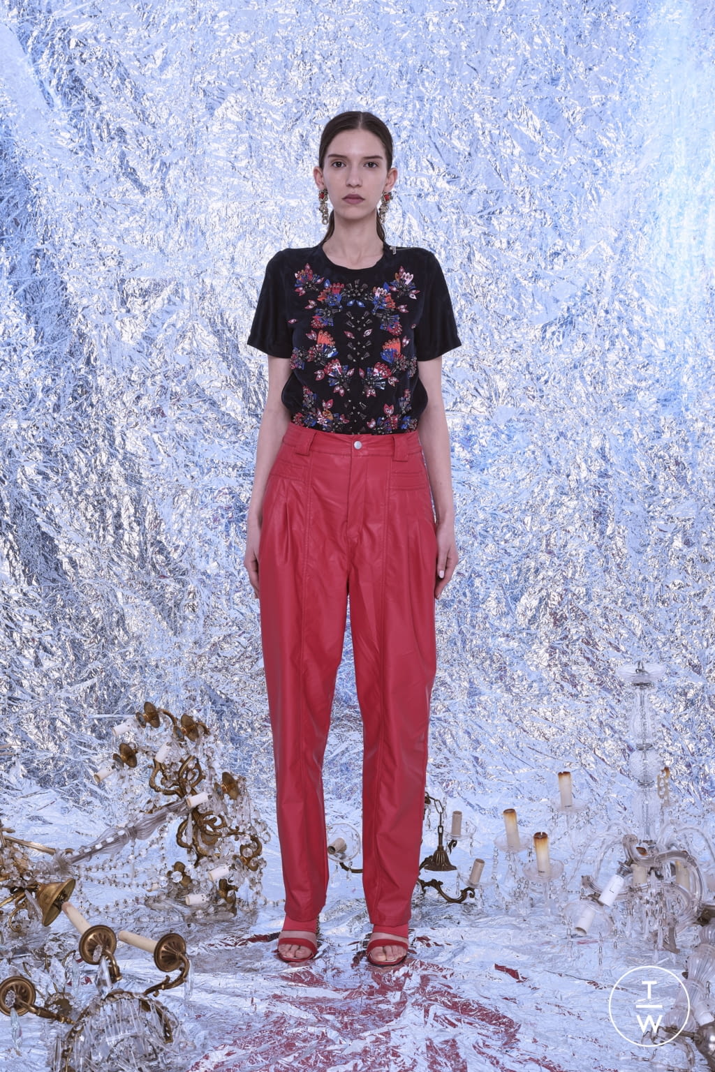 Fashion Week Paris Pre-Fall 2020 look 41 from the Koché collection 女装