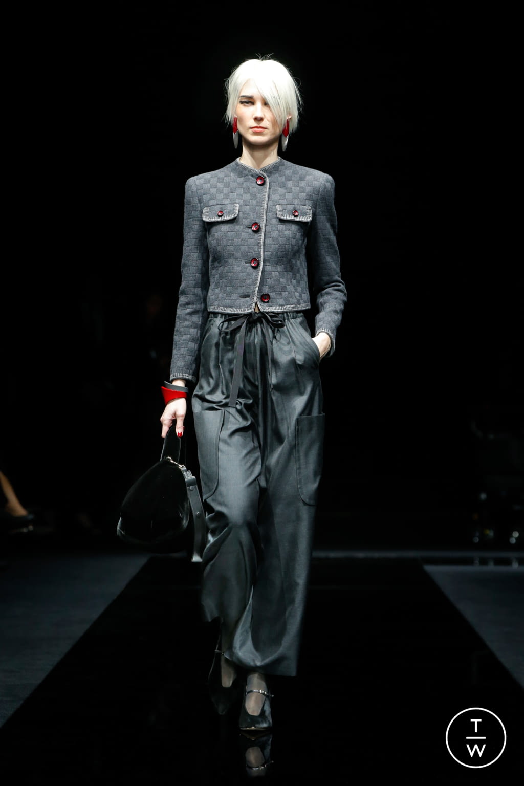 Fashion Week Milan Pre-Fall 2020 look 42 de la collection Giorgio Armani womenswear