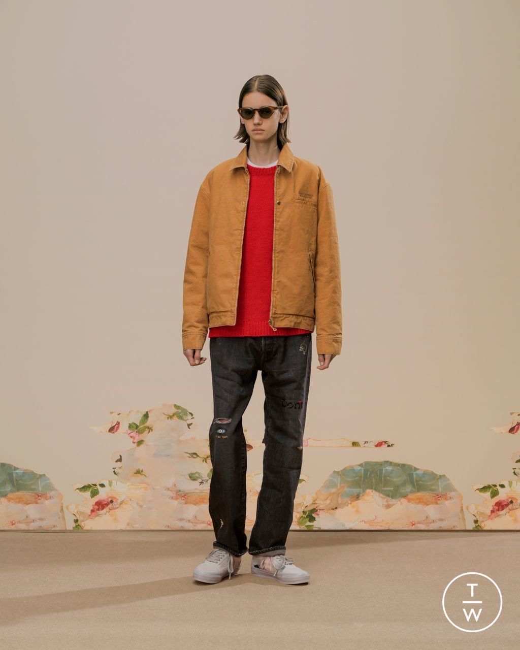 Fashion Week Paris Fall/Winter 2026 look 42 de la collection Undercover menswear