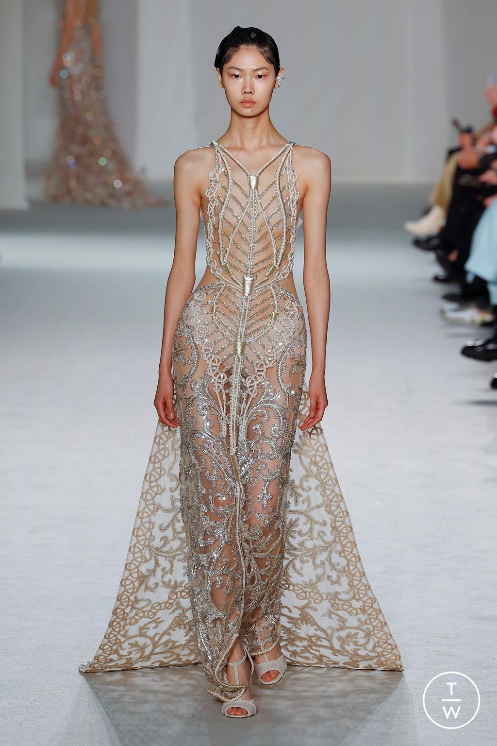 Fashion Week Paris Spring/Summer 2023 look 69 from the Elie Saab collection couture