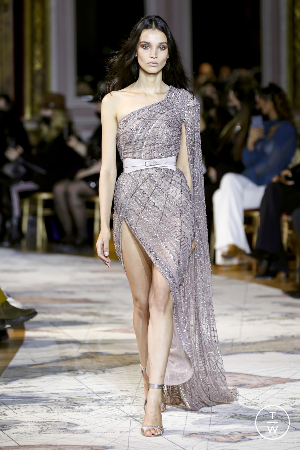 Fashion Week Paris Spring/Summer 2022 look 44 from the Zuhair Murad collection couture