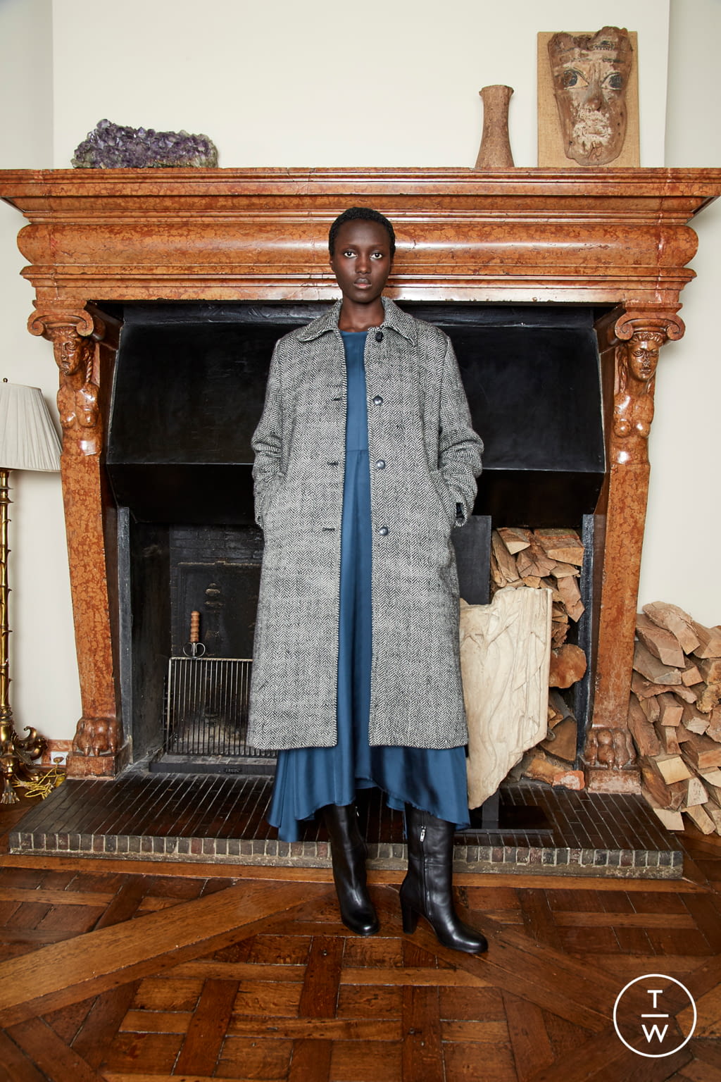 Fashion Week Paris Fall/Winter 2021 look 46 from the Officine Générale collection menswear