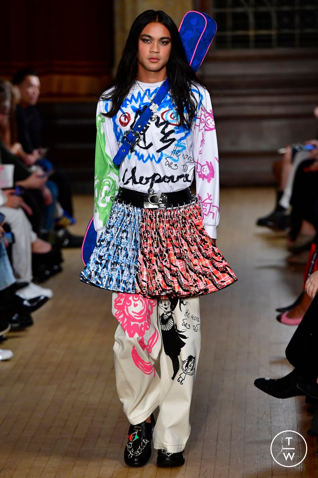 Fashion Week London Spring/Summer 2023 look 9 from the Chopova Lowena collection 女装