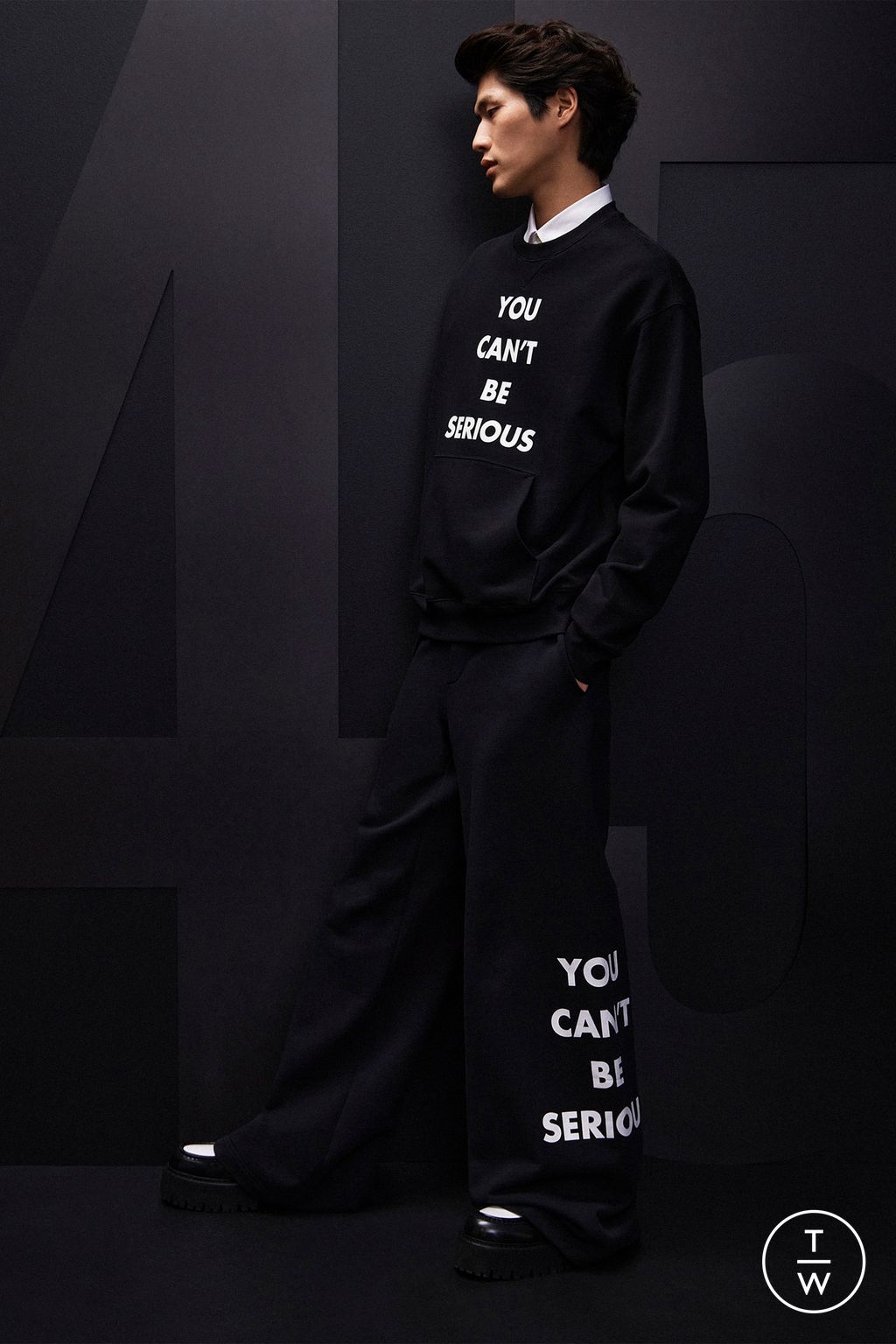 Fashion Week Milan Pre-Fall 2024 look 45 from the Moschino collection womenswear