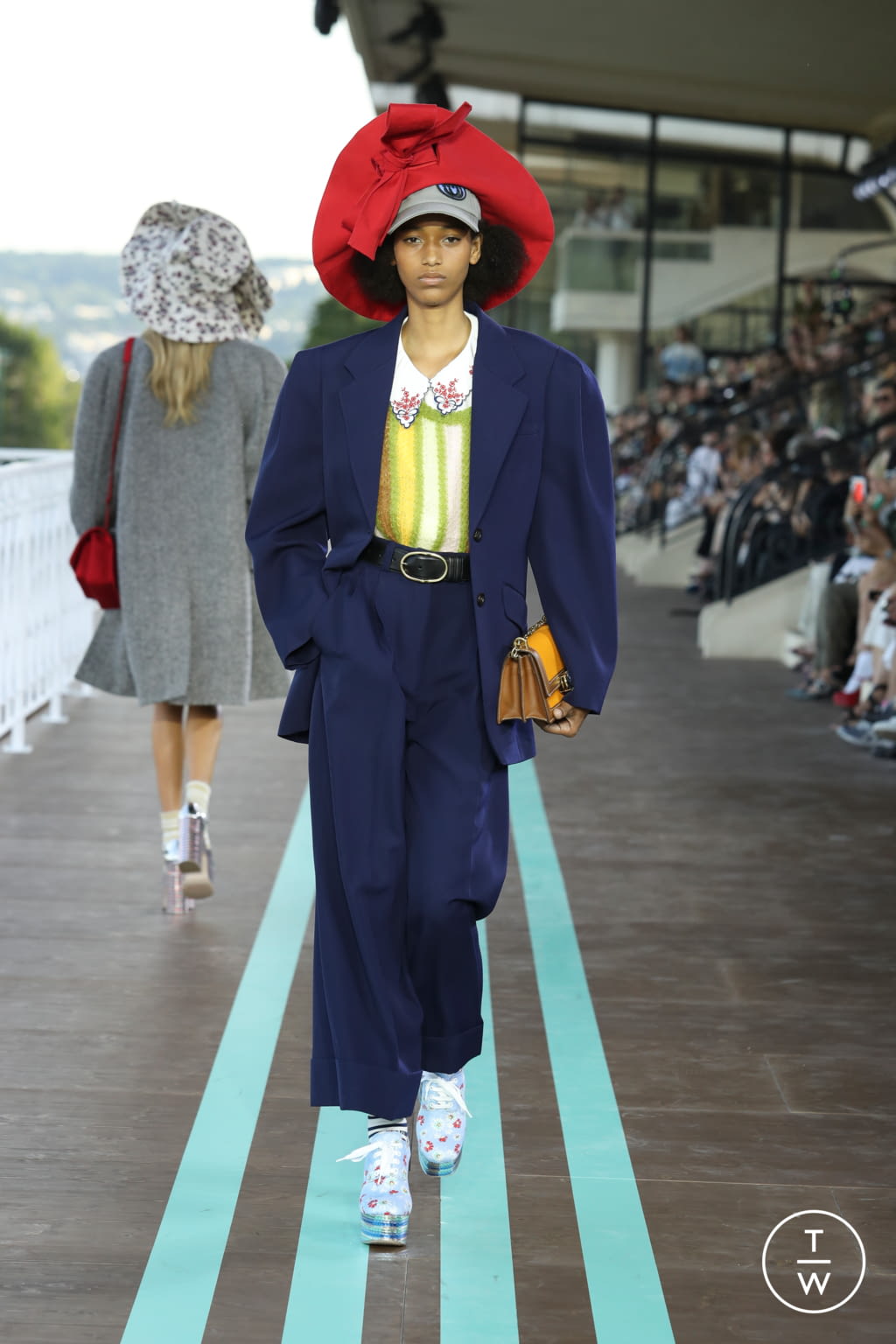 Fashion Week Paris Resort 2020 look 46 from the Miu Miu collection womenswear