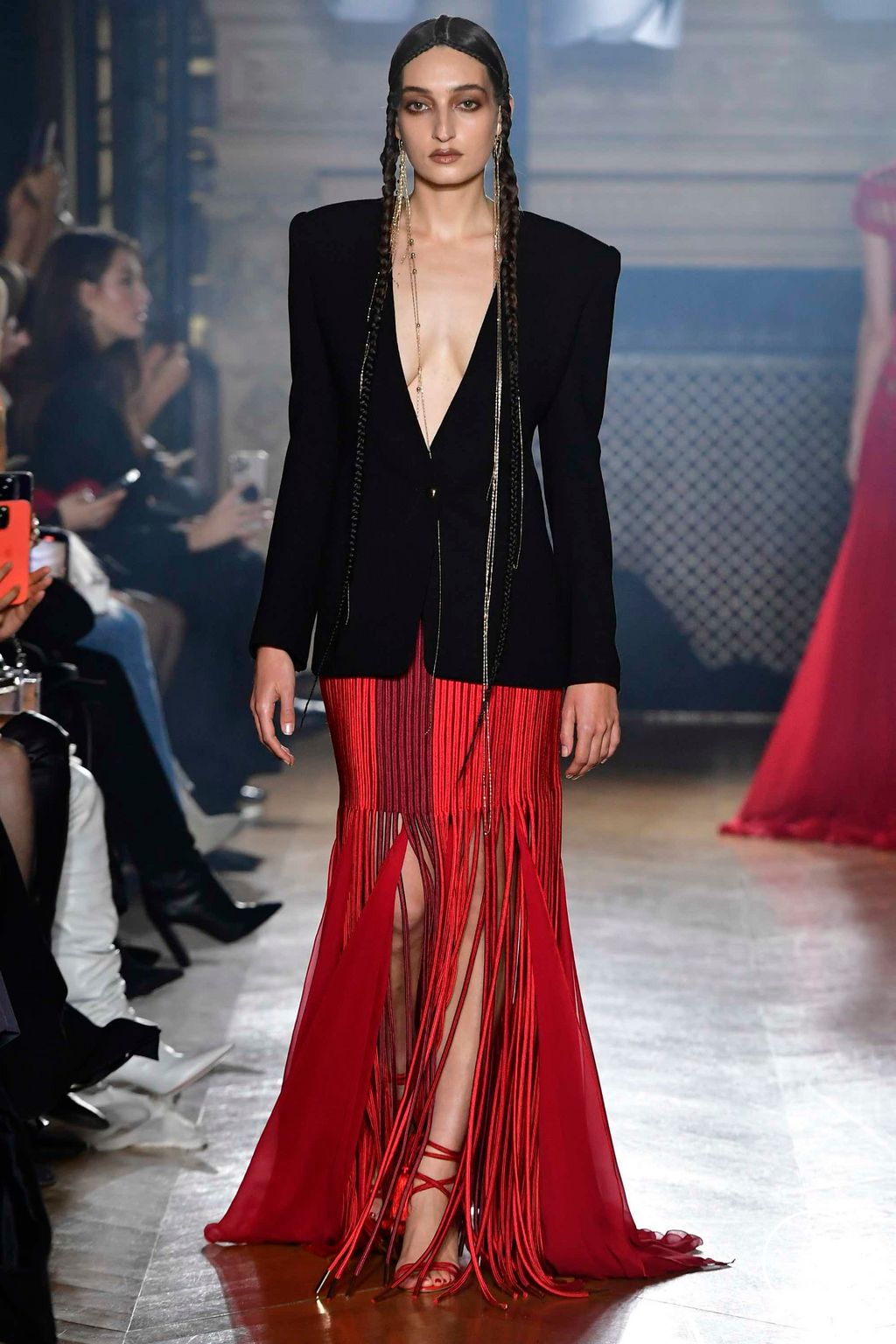 Fashion Week Paris Spring/Summer 2023 look 8 from the Maison Sara Chraibi collection couture