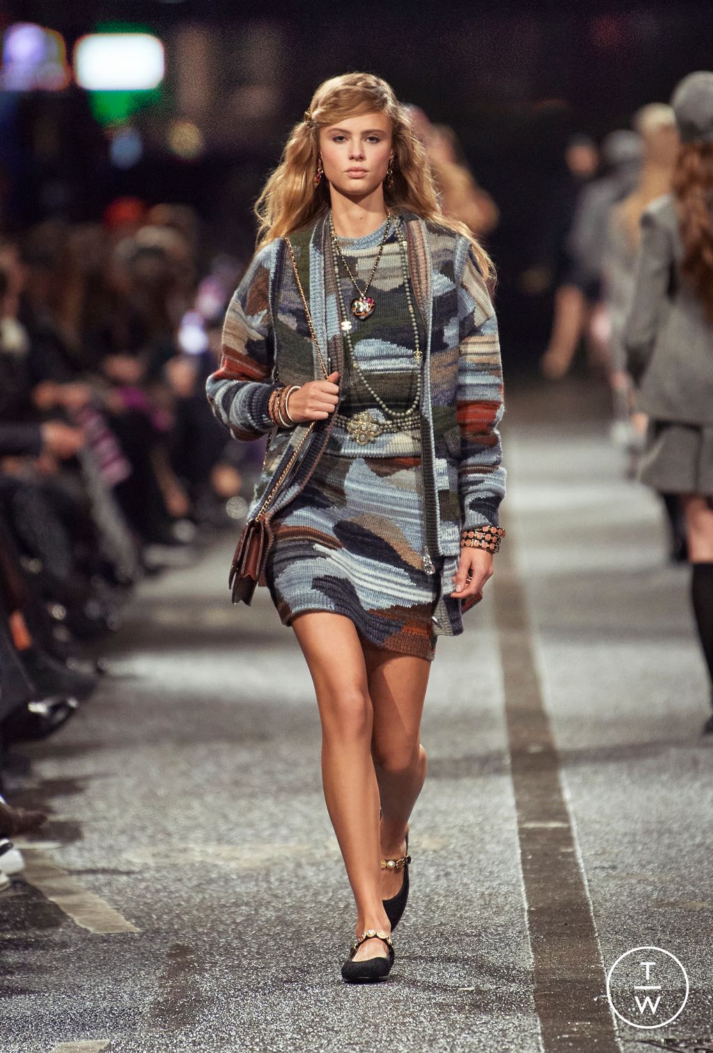 Fashion Week Paris Pre-Fall 2024 look 47 de la collection Chanel womenswear