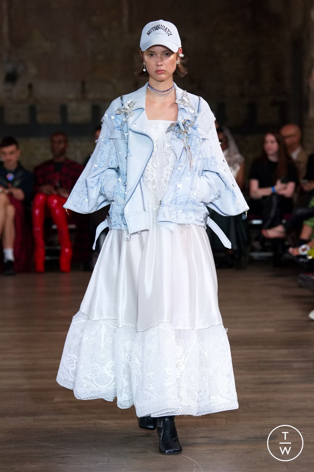 Fashion Week London Spring/Summer 2023 look 47 from the MITHRIDATE collection womenswear