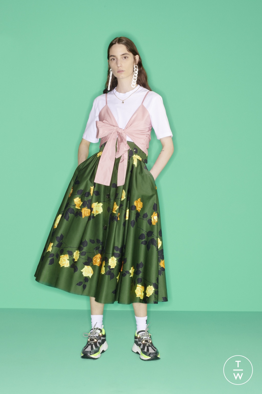 Fashion Week Milan Resort 2020 look 47 from the MSGM collection 女装