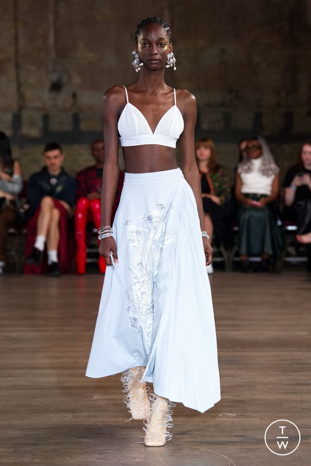 Fashion Week London Spring/Summer 2023 look 48 from the MITHRIDATE collection womenswear