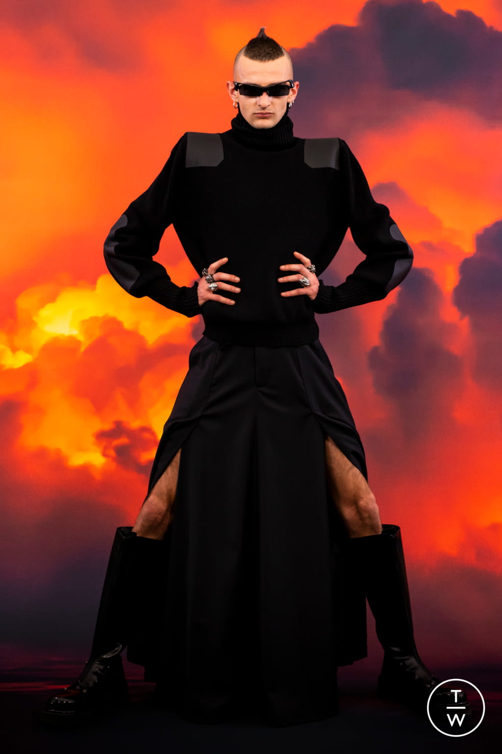 Fashion Week Paris Fall/Winter 2021 look 48 from the VETEMENTS collection menswear