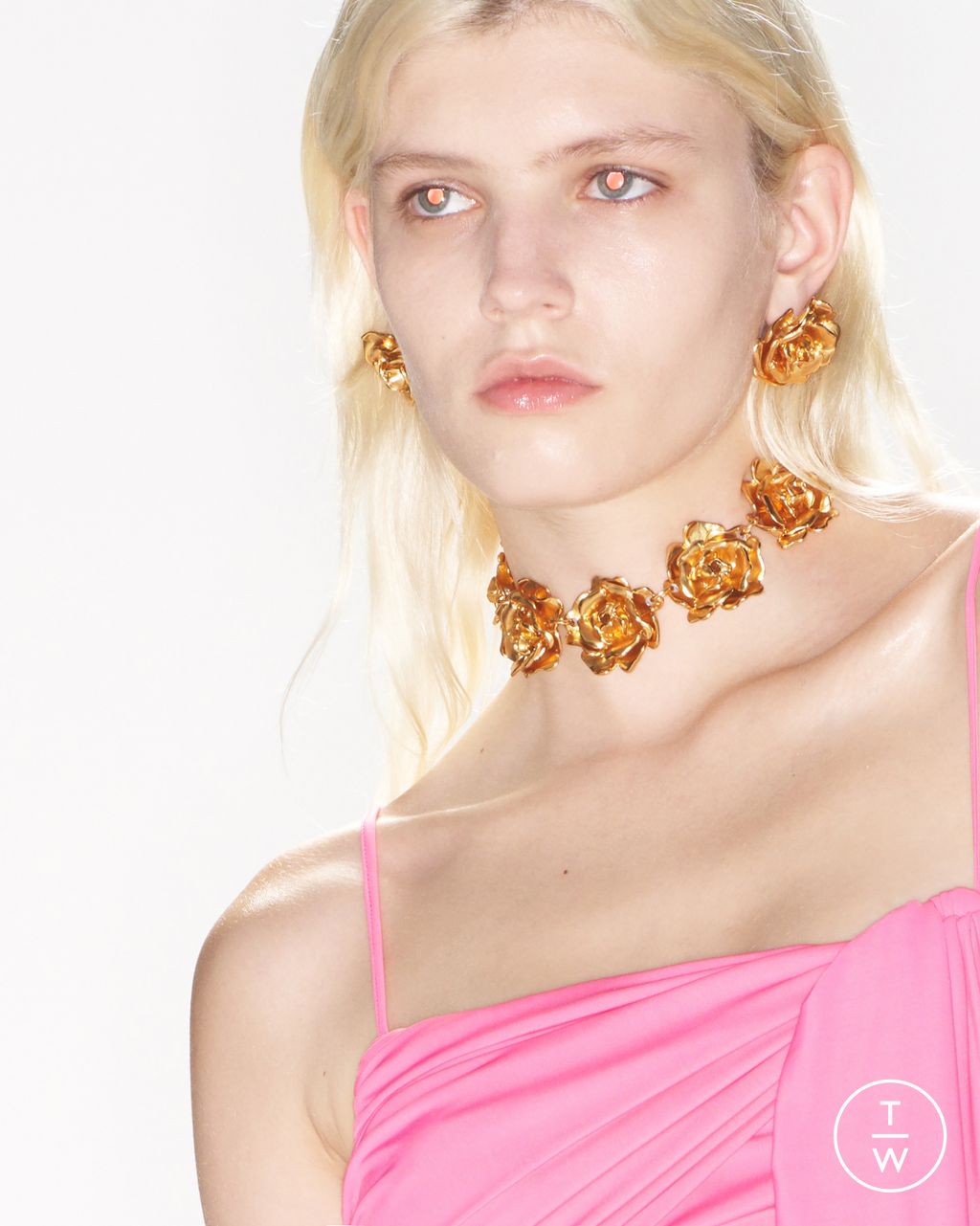 Fashion Week Milan Resort 2024 look 4 from the Blumarine collection womenswear