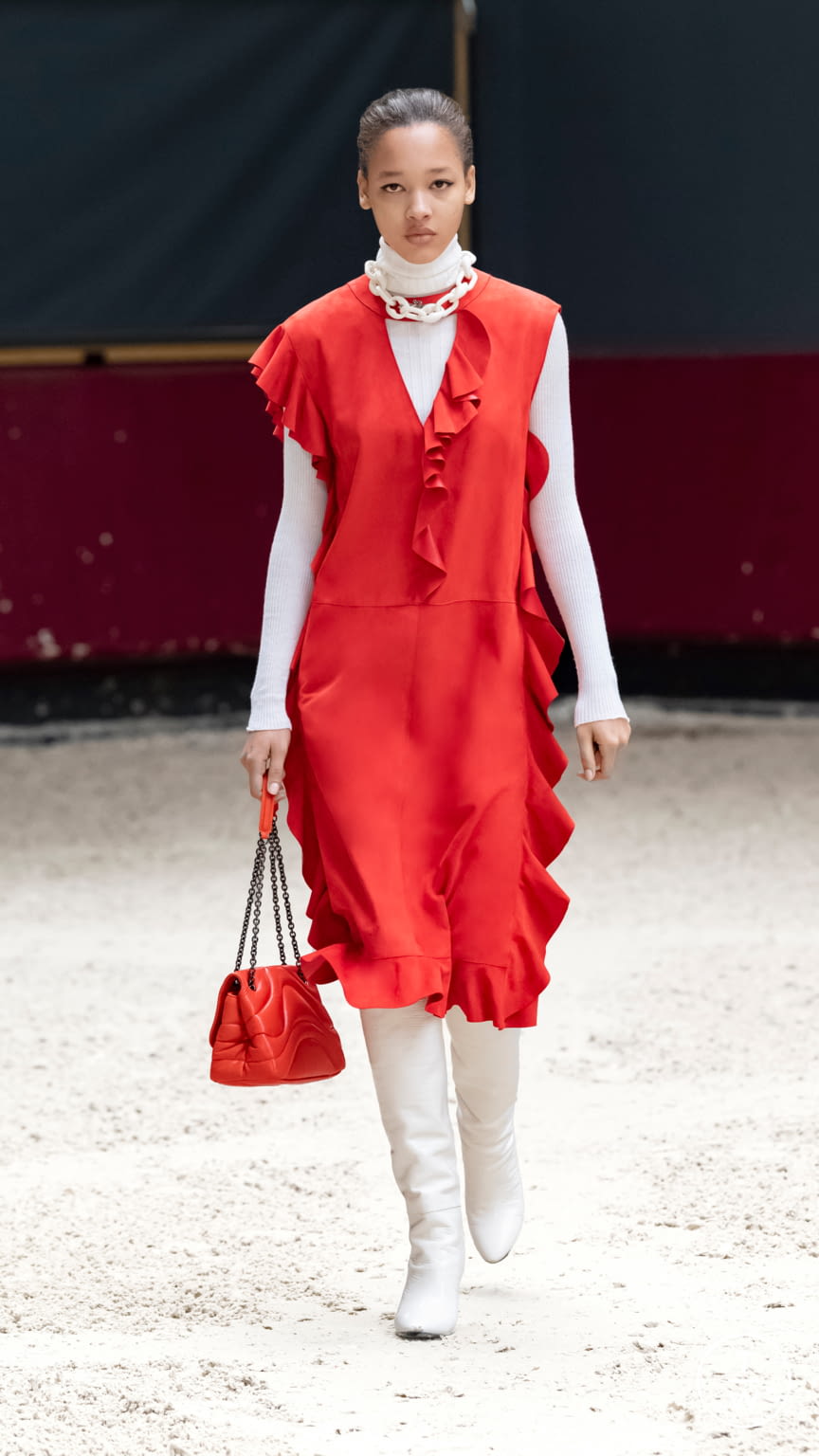 Fashion Week Paris Fall/Winter 2021 look 5 from the Longchamp collection womenswear