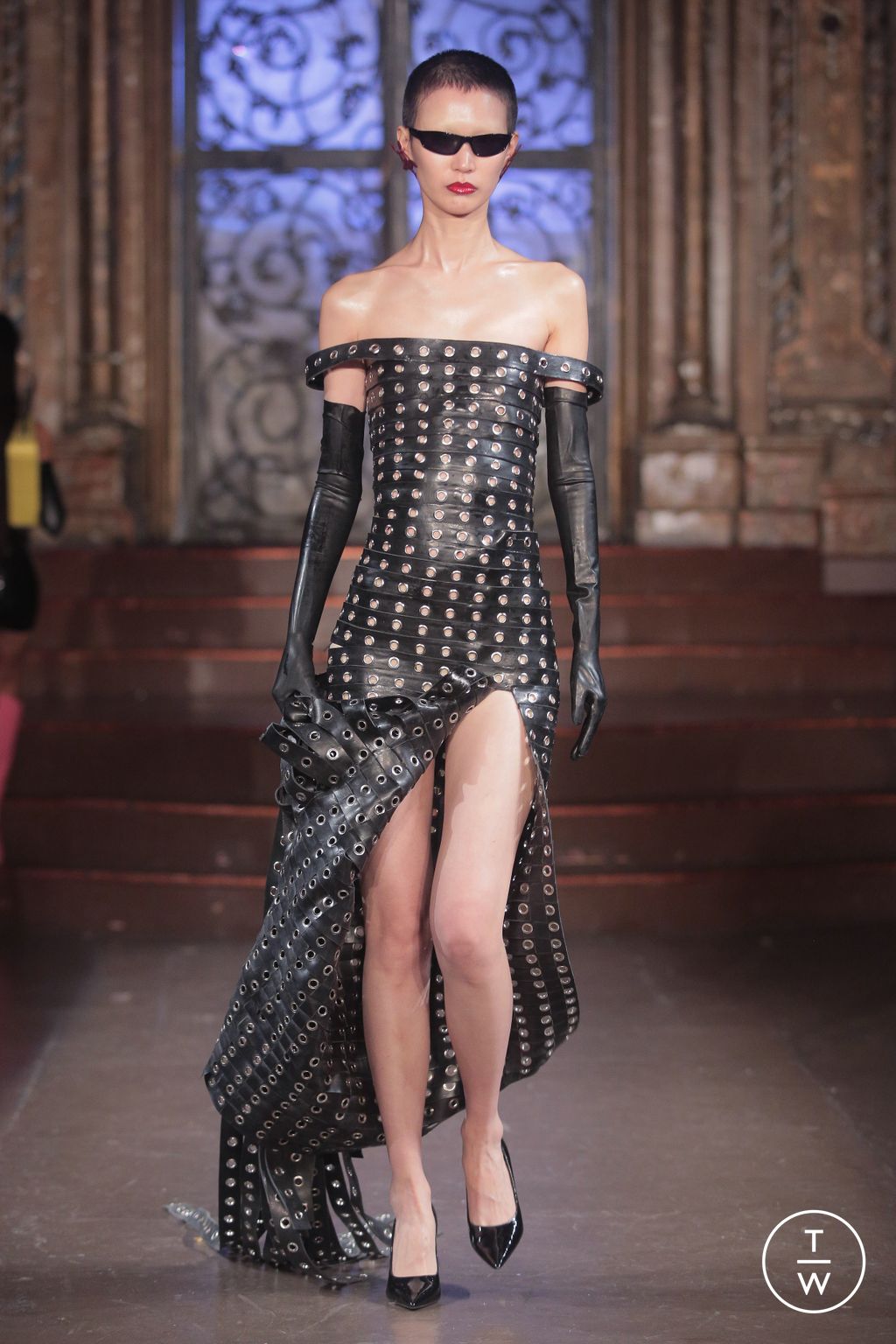 Fashion Week New York Fall/Winter 2023 look 36 from the Luis de Javier collection womenswear