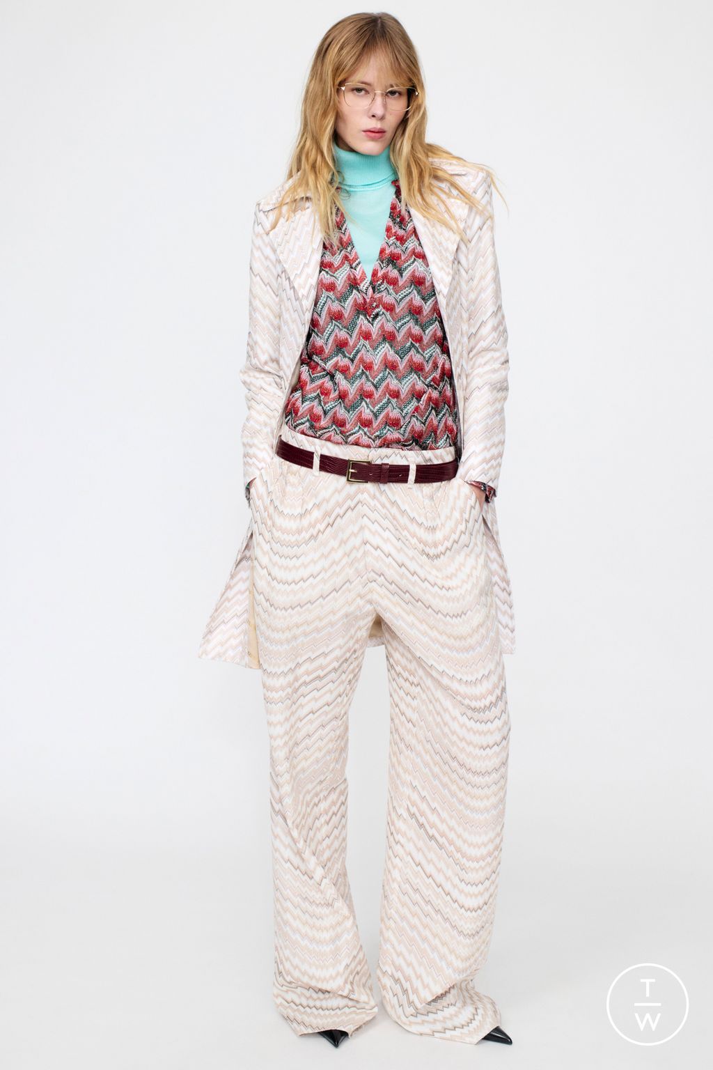Fashion Week Milan Pre-Fall 2025 look 5 de la collection Missoni womenswear