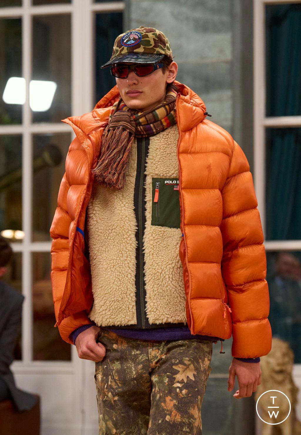 Fashion Week Milan Fall/Winter 2026 look 5 from the Polo Ralph Lauren collection 男装配饰