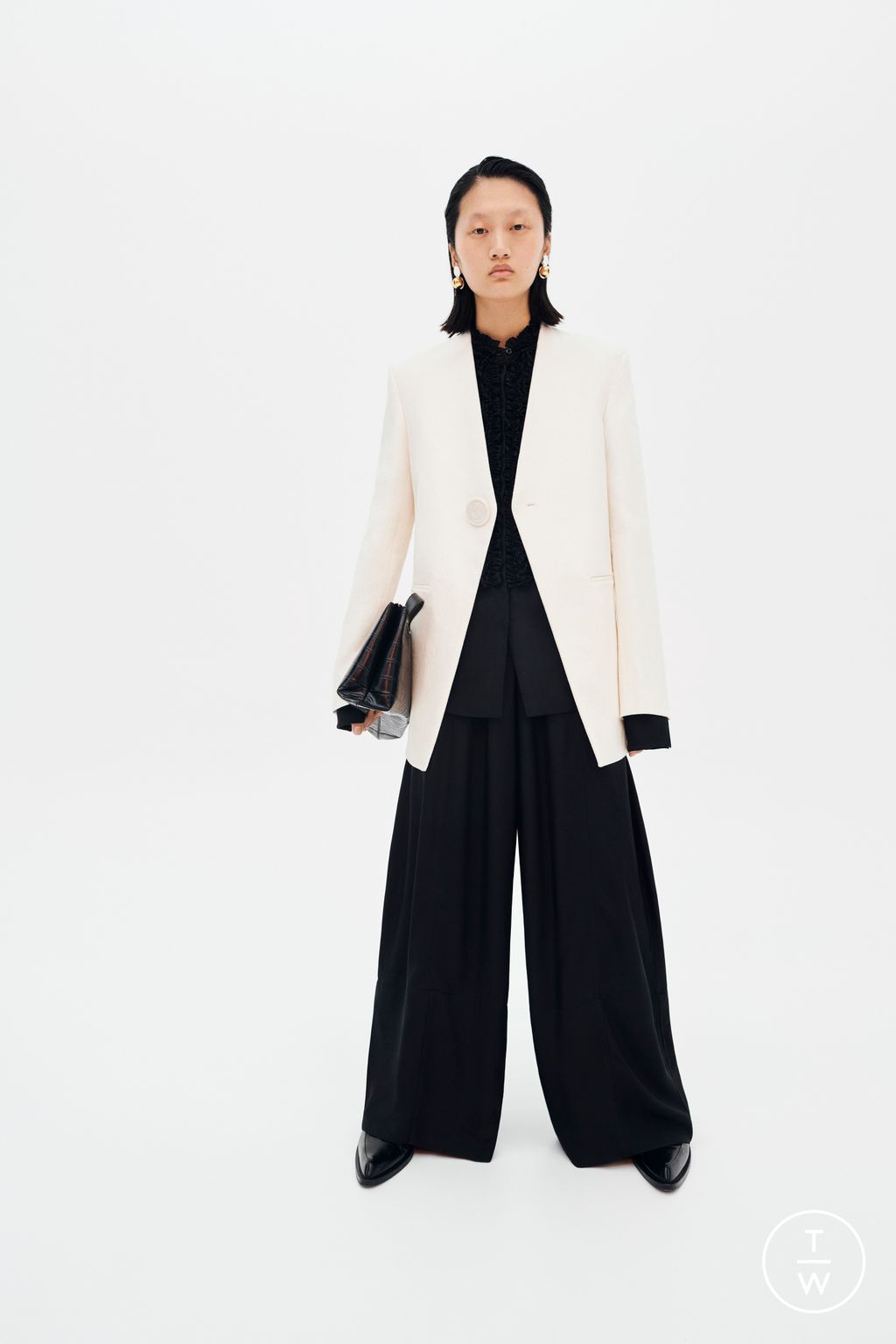 Fashion Week Milan Resort 2023 look 5 de la collection Jil Sander womenswear