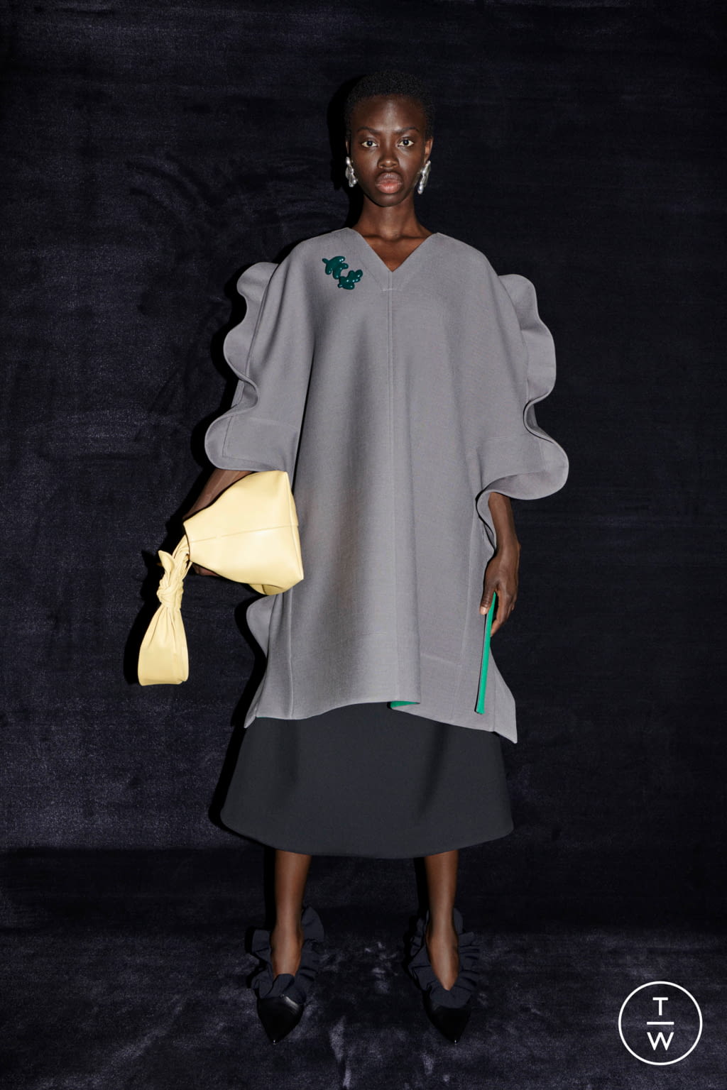 Fashion Week Milan Resort 2022 look 5 de la collection Jil Sander womenswear