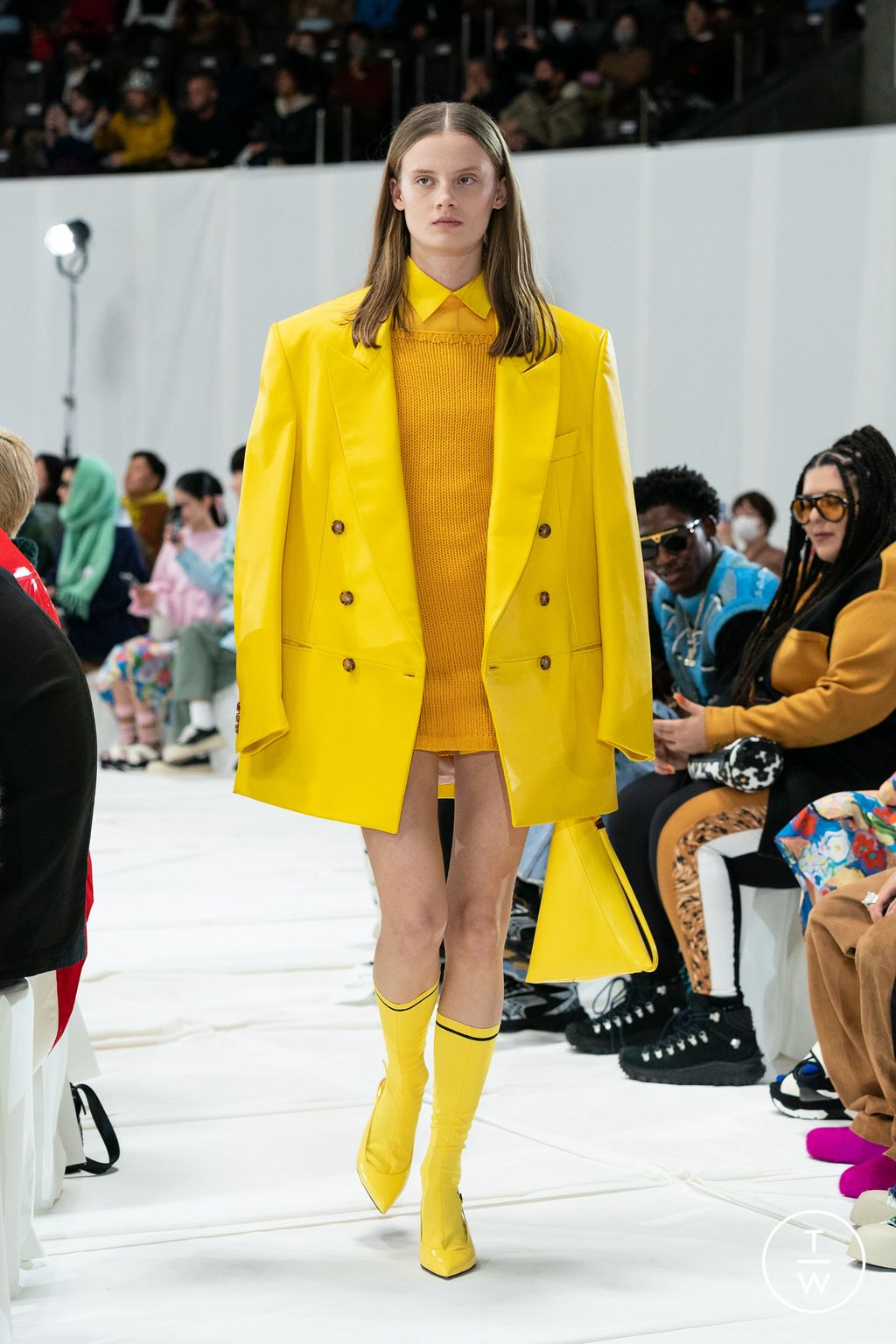 Fashion Week Milan Fall/Winter 2023 look 5 from the Marni collection 女装