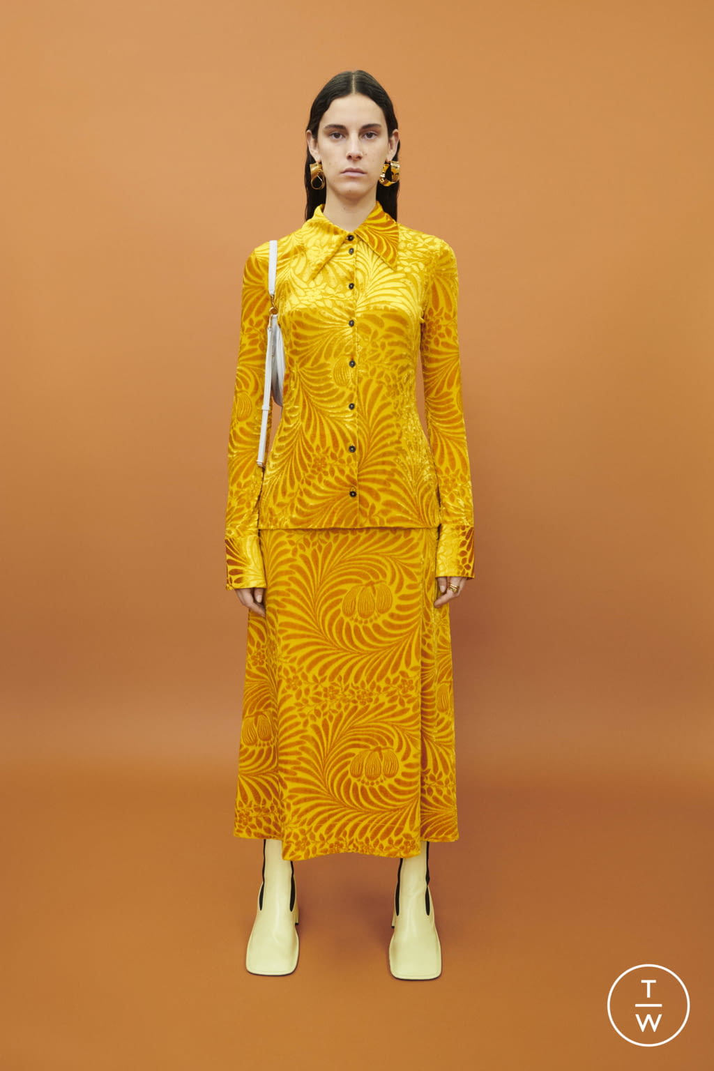 Fashion Week Milan Pre-Fall 2022 look 5 de la collection Jil Sander womenswear