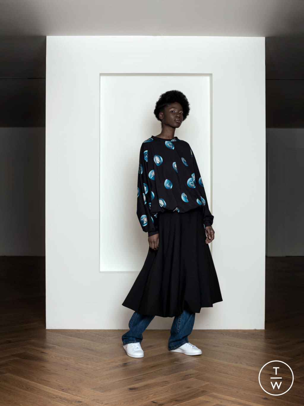 Fashion Week Paris Fall/Winter 2022 look 5 de la collection Mossi womenswear