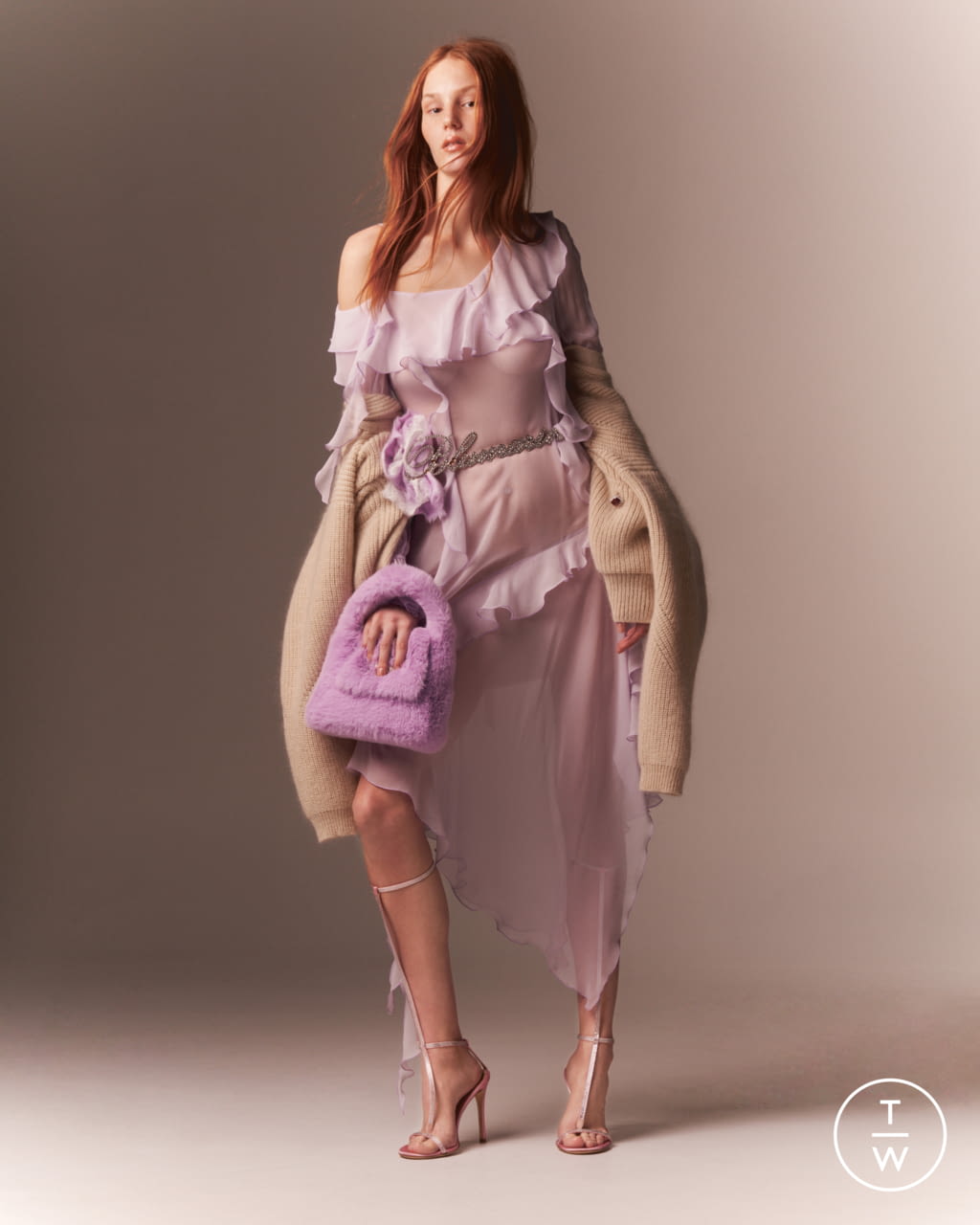 Fashion Week Milan Pre-Fall 2021 look 5 from the Blumarine collection womenswear