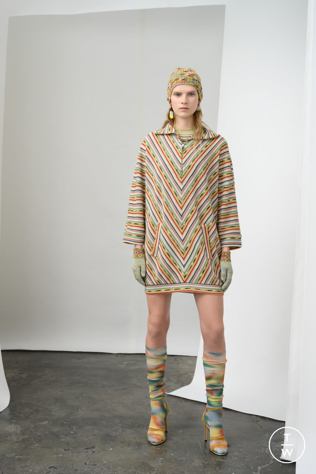 Fashion Week Milan Pre-Fall 2019 look 5 from the Missoni collection 女装
