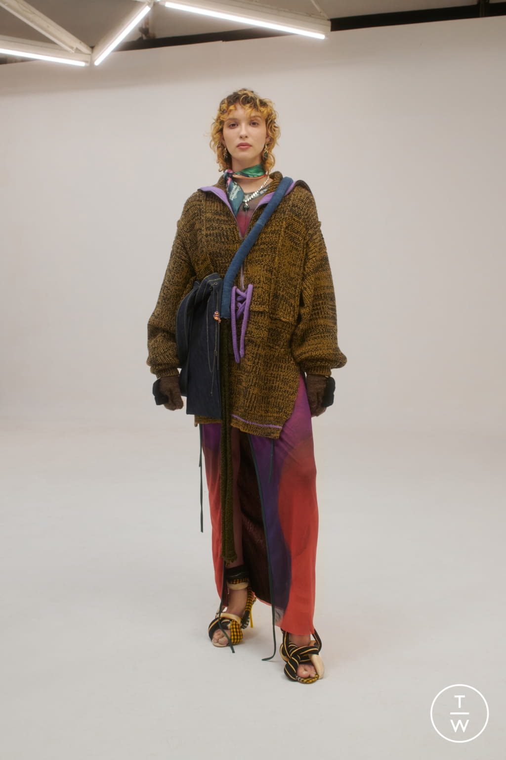 Fashion Week Paris Fall/Winter 2021 look 5 from the Ottolinger collection womenswear