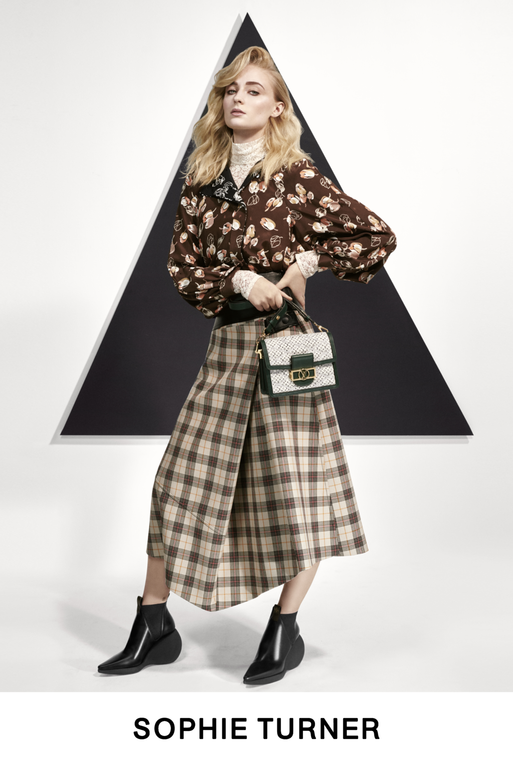 Fashion Week Paris Pre-Fall 2019 look 5 from the Louis Vuitton collection womenswear