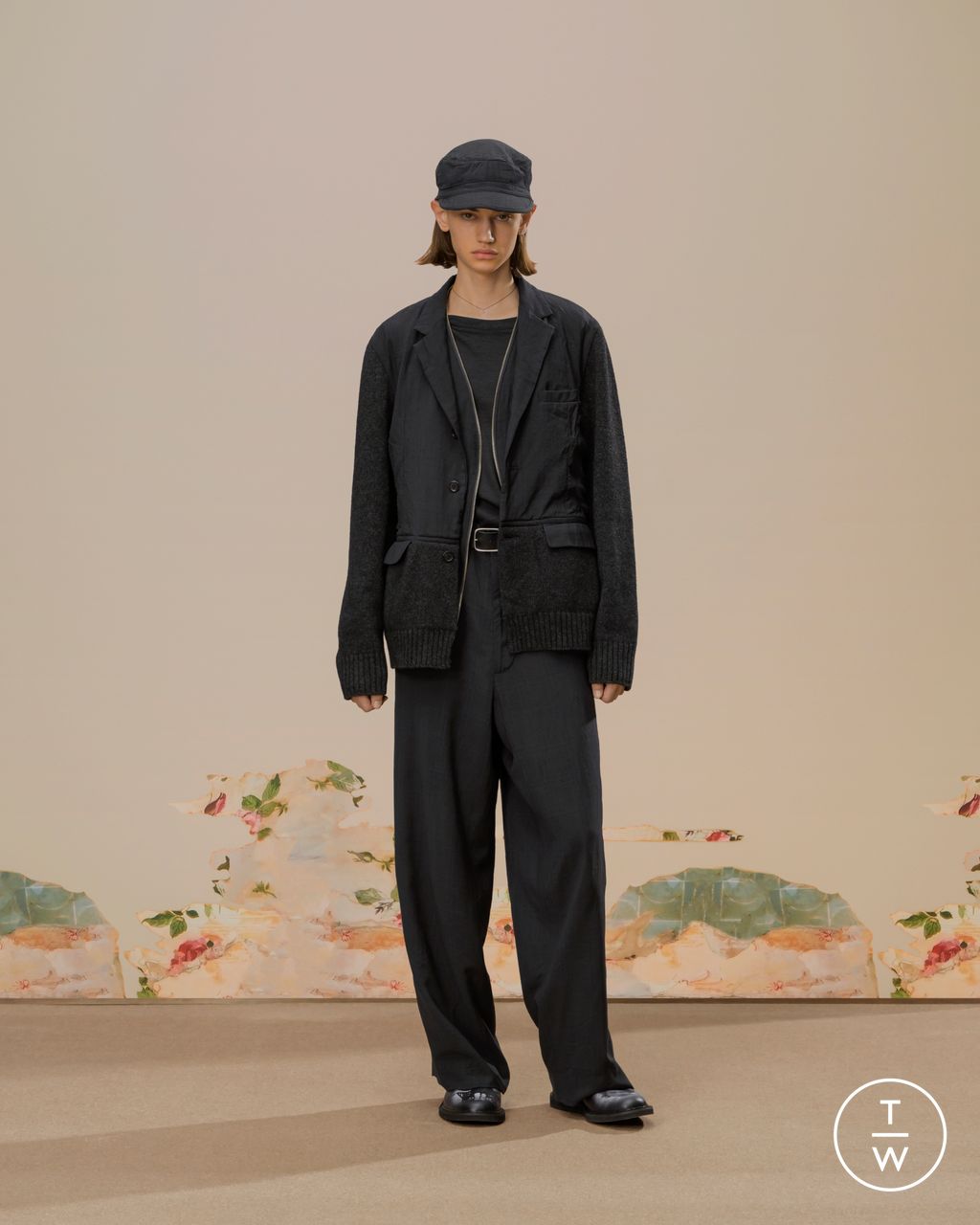 Fashion Week Paris Fall/Winter 2026 look 50 from the Undercover collection 男装